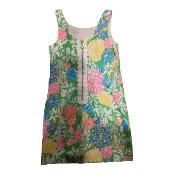 LILLY PULITZER Cathy Shift Dress Hibiscus Stroll - Size‎ 0 - Picture 3 of 10